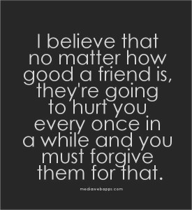 Friends hurting friends quotes Images