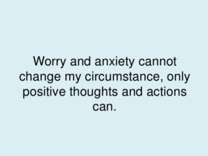 Positive Affirmations for Anxiety