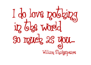 Romantic Shakespeare Quotes