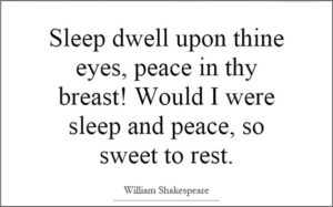 Shakespeare Quotes about Sleep