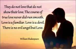 William Shakespeare Quotes about Love
