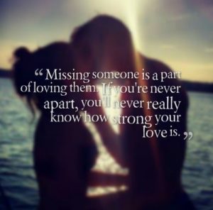 Sweet i miss you quotes for her