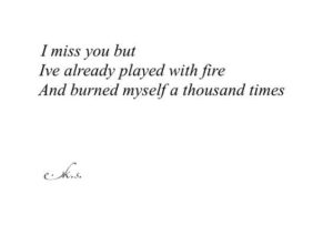 I Miss You