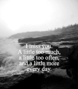 Sad Missing You Wallpaper