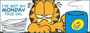 garfield i hate mondays Facebook Cover
