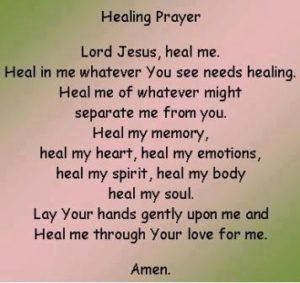 Healing Prayer Quotes