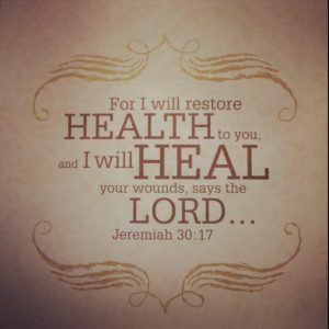 Prayer for Healing bible quotes
