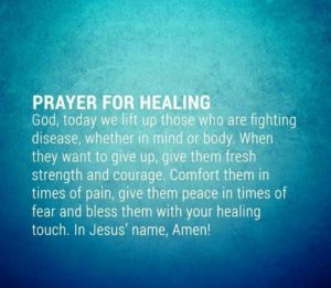 prayer for healing quotes inner strength