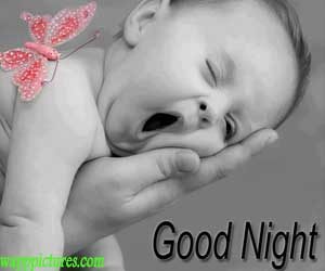 Cute Good Night Images Baby