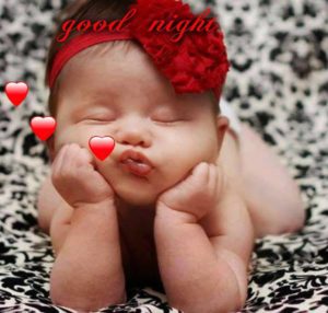 Good Night Cutest Baby Images