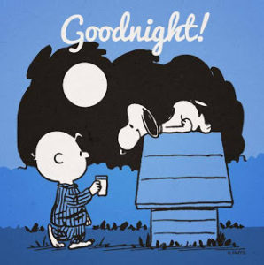 Good Night Images with Cartoons