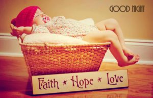 Sweet baby good night images