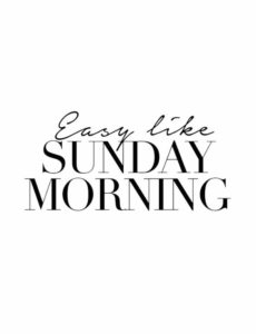 Sunday Morning Quotes HD