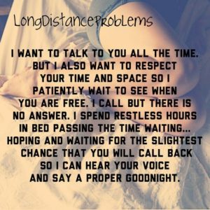 Difficult Long Distance Relationship Quotes