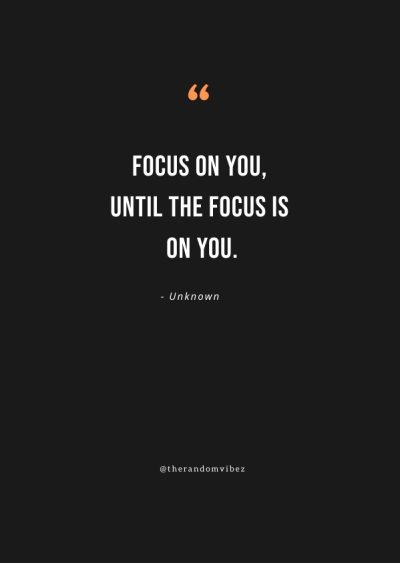 focus on yourself quotes images