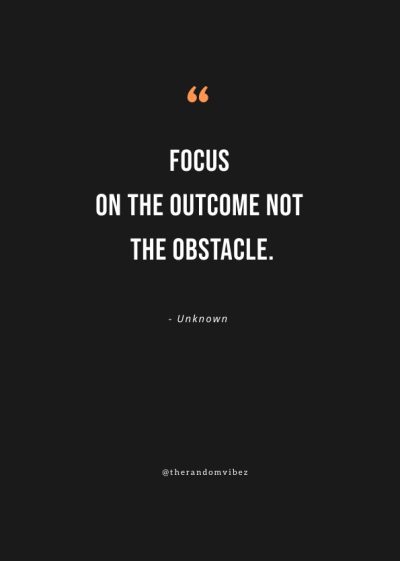 focus quotes