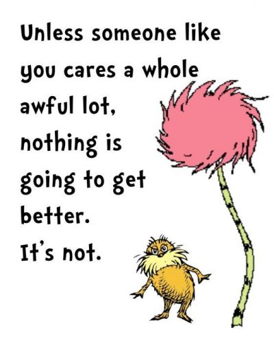 Dr. Seuss Quotes Care A Whole Lot