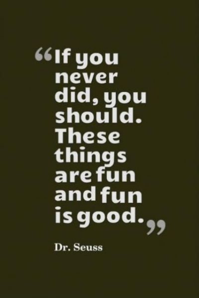 Fun Quotes By Dr. Seuss