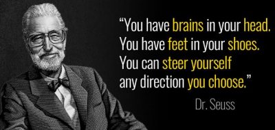 Inspiring Dr. Seuss Quote With Images