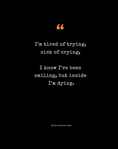 Sad Quotes On Depression