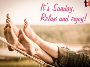 Sunday Quotes on Relaxing ENjoy Images