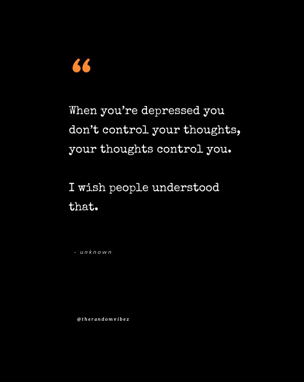 50 Touching Depression Quotes