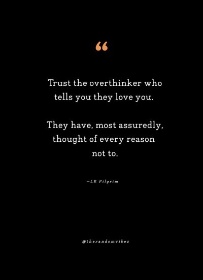 Overthinking Girl Quotes