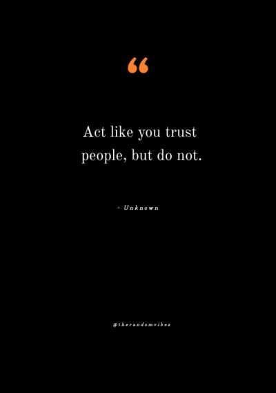 Short Quotes About Trust