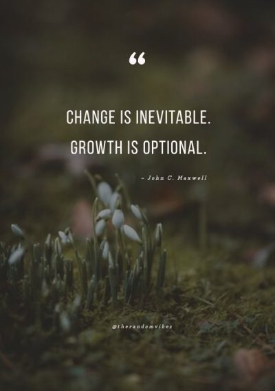 quotes about change and growth