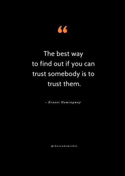 quotes about trust