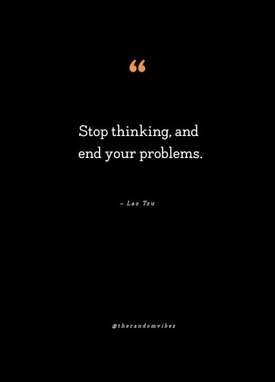 stop overthinking quotes
