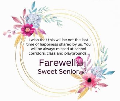 Farewell Wishes For Seniors