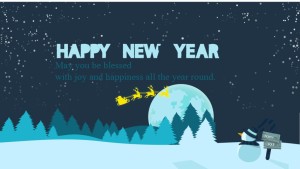 Free cute Happy new year cards online images