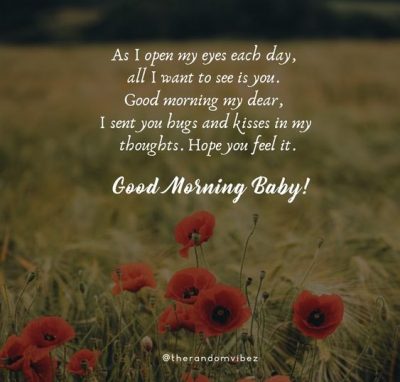 Good Morning Baby Quotes