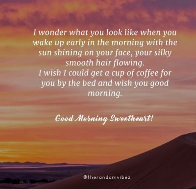 Long Good Morning Quotes For Her