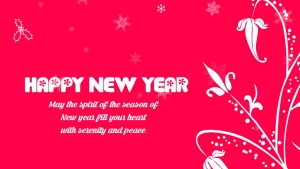 New Year Message Greeting Card with Images wallpapers