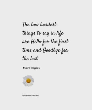 Sad Goodbye Quote