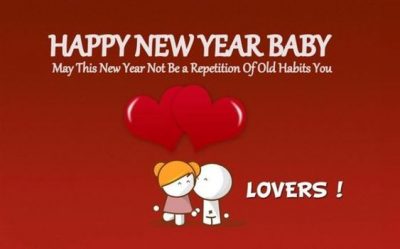 Sweet New Year Greetings For Boyfriend