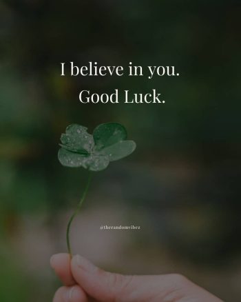 good luck wishes