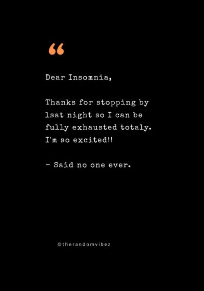 Dear Insomnia Quotes