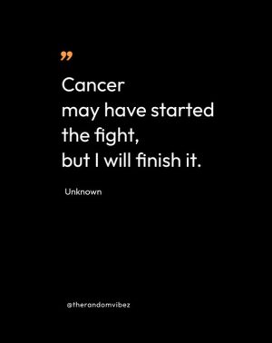 Inspirational quotes about cancer