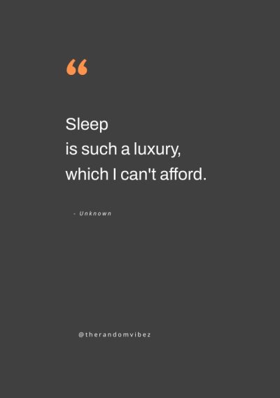 No Sleep Insomnia Quotes