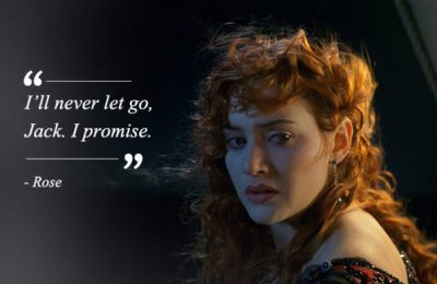 Titanic Never Let Go Quotes