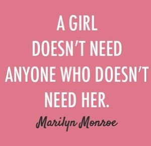 Inspiring Marilyn Monroe quotes heartbreak images