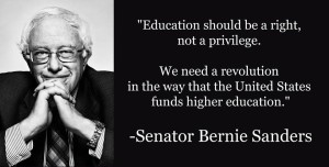 Bernie Sanders Education Quotes Images