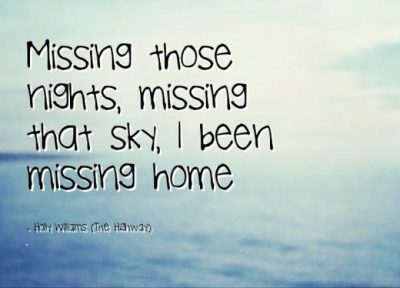 Bitter Sweet Missing Home Quotes