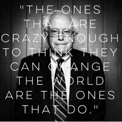 Motivational Bernie Sanders Quote