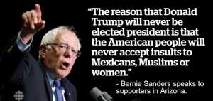 Powerful Bernie Sanders Quotes about Trump Images