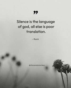 Silence Rumi Quotes