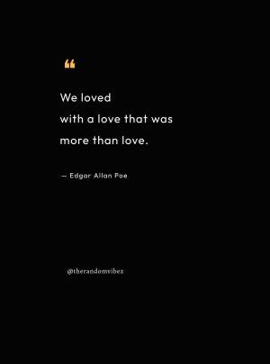 edgar allan poe love quotes